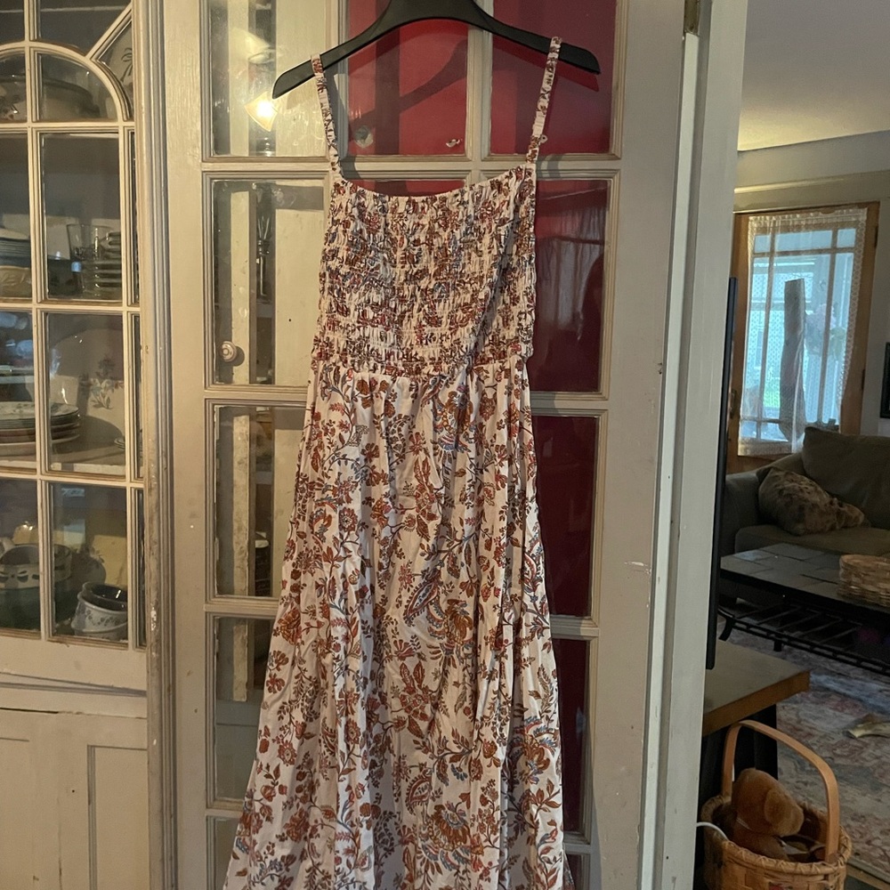 Floral Print Maxi Dress Worn 3 times.